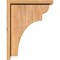 Ekena Millwork Yorktown Smooth Corbel w/Backplate, Western Red Cedar, 5 1/2"W x 14"D x 18"H COR06X14X18YOR01SWR - alternate 2